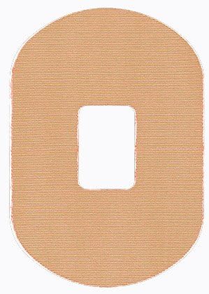 StayPut Adhesive Patch Beige - 1.5" x 1" Hole, 20 Pack