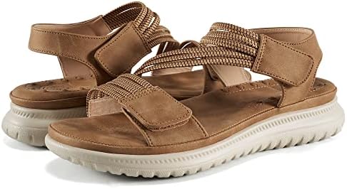 Ecetana Hiking Sandals for Women Comfortable Walking Sport Sandals with  Arch Support Womens Adjustable Strap Lightweight Athletic Sandal for Summer  outdoor Adventure, Brown, 8 price in UAE | Amazon UAE | kanbkam