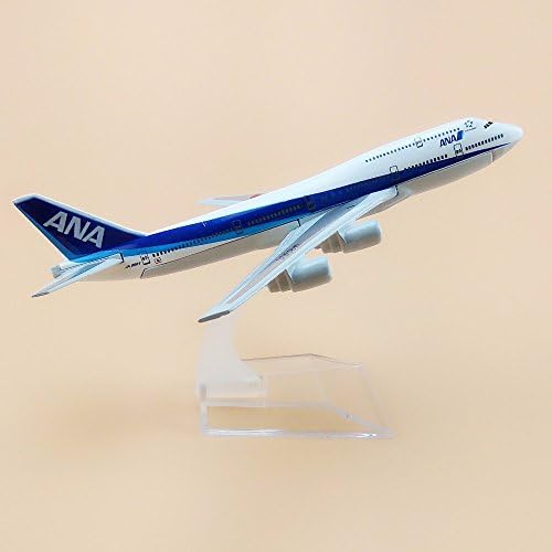 Air Japan All Nippon Airways ANA Airlines B747 JA8961 16cm 1:400 Diecast Metal Plane Model Aircraft Airplane Model w Stand Gift