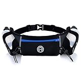 Adalid Gear Hydration Belt with Two 10-Ounce Bottles (Royal Blue/Medium)