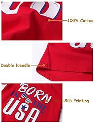 A&J DESIGN Toddler Boys 4th of July Pajamas Kids