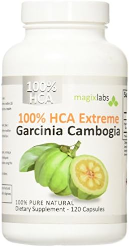 100% HCA EXTREME Garcinia Cambogia - Pure Extract - 120 Caps - Fast Action Diet Pillls by MagixLabs