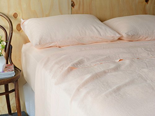 Lausonhouse Luxurious 100% Pure French Linen Sheet Set - Queen