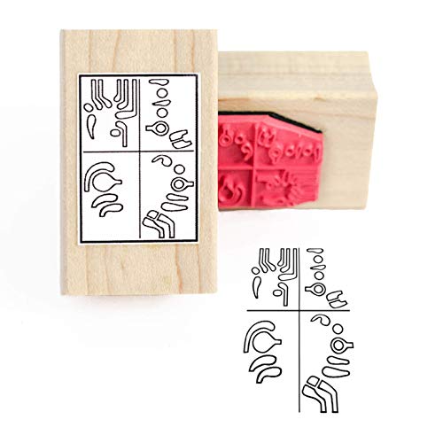 Bassoon Fingering Rubber Stamp