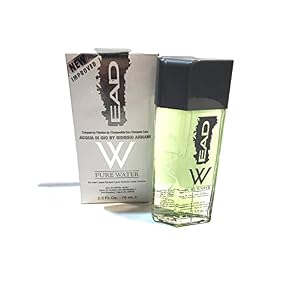 Pure Water European American Design for Men Eau De Toilette Spray 2.5 Fl. Oz. (75ml)