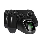 LREGO PS4 Controller Charger, DualShock 4 Controller Charging Station Dock with 