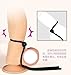 3 Pcs Medical Pure Silicone Adjustable Cock Ring Dual Enhancing Cock Ring Erection Enhancer Penis Ring