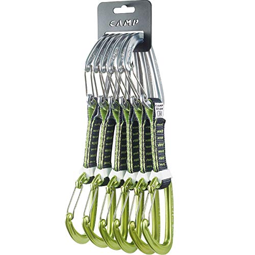 Camp USA Orbit Wire Express KS Quickdraw - 6-Pack Titanium/Green, 11cm