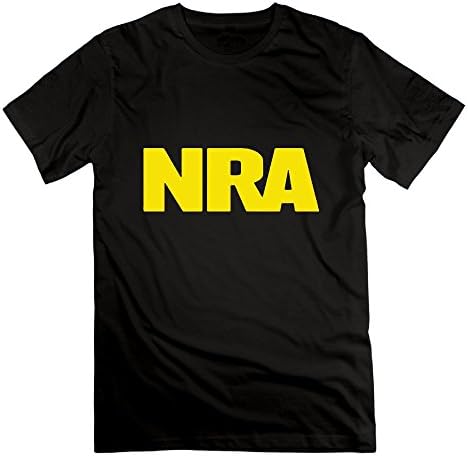 NRA National Rifle Association Men 100% Cotton Tshirts Novelty Shirts