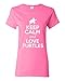 Ladies Keep Calm And Love Turtles Animal Lover T-Shirt Tee