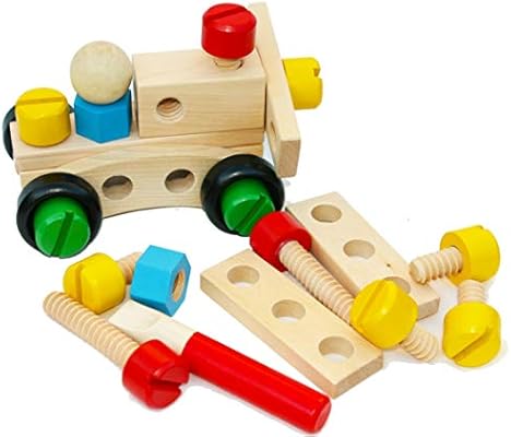 wooden nuts and bolts wooden construction toys