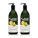 Avalon Organics Glycerin Hand Soap Lemon With Lemon Essential Oil, Chamomile, Aloe and Vitamin E, 12 fl oz (355 ml) (Pack of 2)