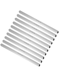 uxcell HSS   Molinillo de herramientas cuadrado, 0.315 in, color blanco