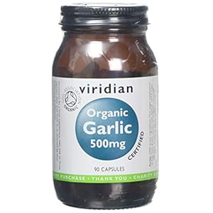 Organic Garlic 500mg: 90 Veg Caps