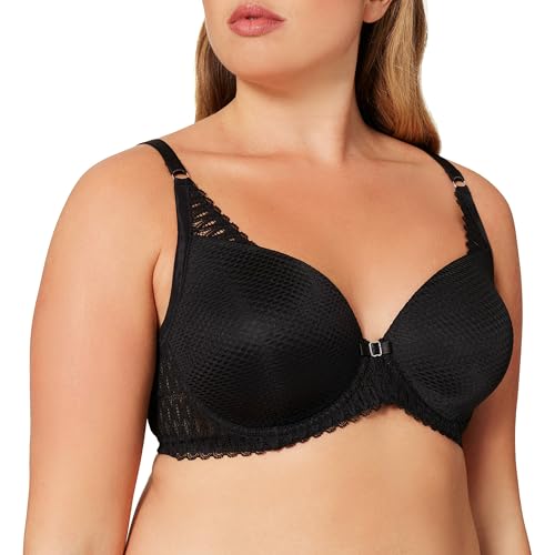 Triumph Mujer Aura Spotlight Whp, Wired Padded Bra, Black, 90E
