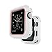 Doboli for Apple Watch Case 38mm iwatch Protector Bumper for Series 1 2 3 White/Pink