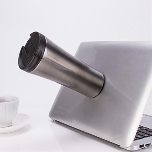 Stainless Steel Vacuum Insulated Bottle,Sport Water Bottle with Suction Base, Tumbler Cup Fall-Over Prevention Anti-Scald Bottle, Keep Hot or Cold for Hours 16OZ