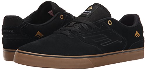 Emerica Men's The Reynolds Low Vulc, Black/Gum Multi, 13 D US - Thumbnail 6