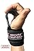 Weight Lifting Hooks Heavy Duty PRO Deadlift Straps Hand Grip Support Power Lifting Grips Weightlifting Shrugs Gym Gloves Men & Women (Black Flat Reversed Hooks, Men-Wrist Size Large)