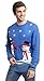 daisysboutique Men's Christmas Holiday Snowman Sweater Cute Ugly (Large, Melt-u)