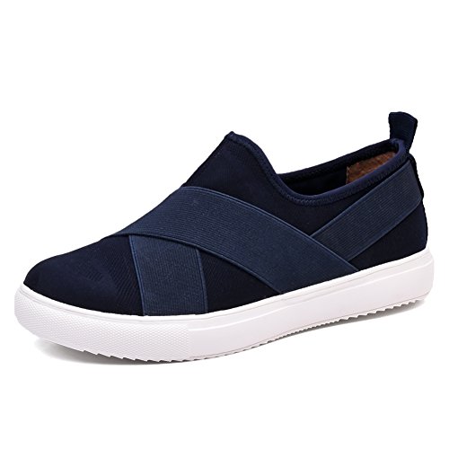 Tiosebon women’s flex slip on sneakers round toe shoe…