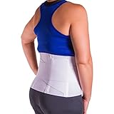BraceAbility XXXXL Bariatric Low Back Support Belt | Plus Size Obesity Back Pain Brace & Waist Girdle for Bigger Men and Women with Wide Hips (4XL)