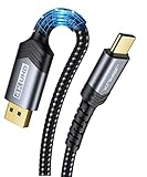 USB C to DisplayPort Cable 10FT/3M, JSAUX