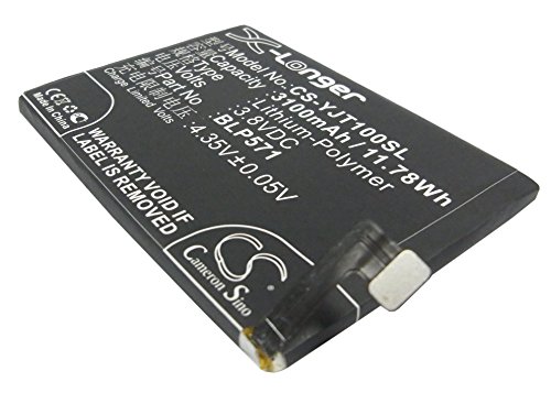 Cameron Sino 3100mAh / 11.78Wh Battery Compatible with Oneplus One, A0001