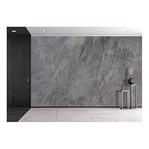 White Plastered Wall Background - Removable Wall Mural | Self-Adhesive Large Wallpaper - 66x96 inches