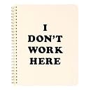 ban.do Rough Draft Mini Notebook, I Don't Work Here (73710)