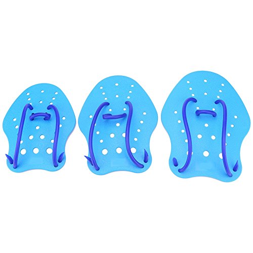 VGEBY 1 Pair Swimming Training Paddles Hand Paddles Fins Power Training Gloves for Kids and Adult (Size : S)