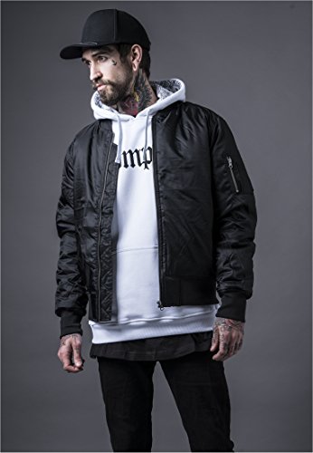 Chaqueta de Hombre cortavientos de invierno yotoño, tipo bomber de la vieja escuela, acolchada y muy ajustada, tallas S - 5XL