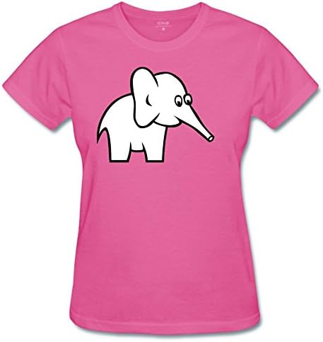 Women's The elephant Beefy T Shirt XL Fuchsia