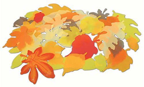Springboard Autumn Display Vellum Leaves - Red/Orange (Pack of 250)