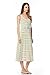 Bearsland Women's Maternity Postpartum Floral Dress Long Style Nursing Breastfeeding Dresses (Yellow, Medium)
