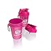 SmartShake LITE Bottle, 20 oz Shaker Cup, Neon Pink