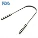 Tongue Cleaner Scraper, Medical Surgical Grade Stainless Steel Metal Tongue Sweeper Dentist Recommended Used for Bacteria Inhibiting and Eliminates Bad Breath for kids by MOTYYA (2pack)