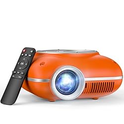 HOMPOW Mini Projector with Two -Way