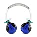 NAVISKAUTO On-ear Headphone Headset Over-Ear Headphones 3.5mm with Volume Control and Built-in IR Receiver -Blue