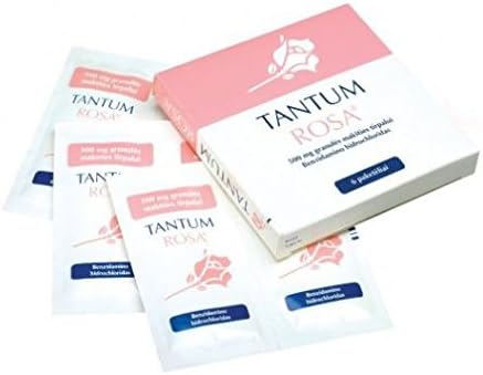 Tantum Rosa Powder 500mg N6 used for inflammatory diseases of the cervix, vulva and vagina
