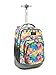 Tilami Rolling Backpack Armor Luggage School Travel Book Laptop 18 Inch Multifunction Wheeled Backpack for Students ... (Plaid 1)