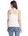 Shymay Women's V Neck Camisole with Build In Bra Padded Spaghetti Strap Tank Top