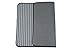 Bone Dry Striped Pet Cage Mat, X-Large - 25 x 39, Gray