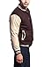 G-Style USA Men's Letterman Baseball Varsity JacketVJ100A - Brown/Khaki - X-Large