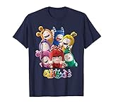 Oddbods All 7 Characters in Cute Funny Poses T Shirt