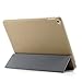 iPad Air 2 Case (iPad 6) - KHOMO DUAL Super Slim GOLD Cover with with See Through Clear back and Smart Feature (Built-in magnet for sleep / wake feature) For Apple iPad Air 2 Tablet