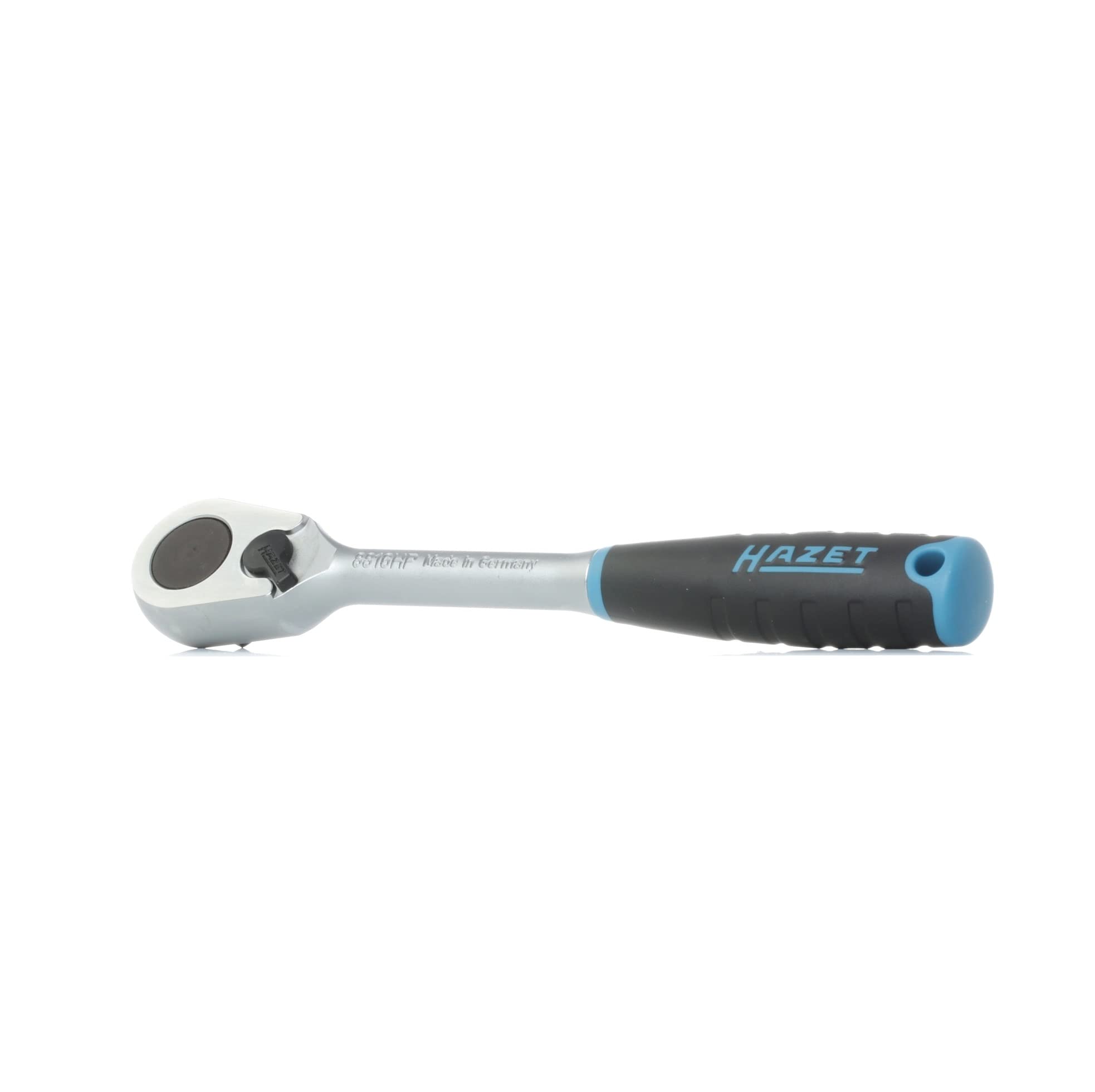 HAZET HiPer cricchetto reversibile a denti fini 8816HP, Attacco quadro da 3/8 di pollice, angolo di lavoro ridotto (4°), estremamente resistente, cromato, Per l'utilizzo negli spazi più ristretti