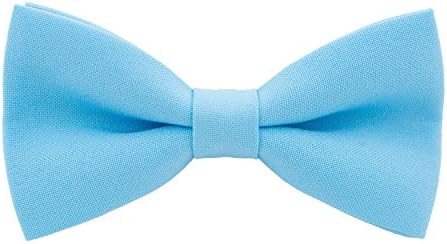 Classic Pre-Tied Bow Tie Formal Solid Tuxedo for Adults & Children, by Bow Tie House