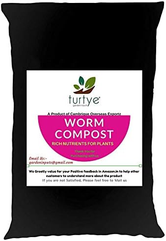 Turtye Worm Compost for Garden Plants (7.5Kg)