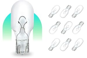 lumenivo 18W T5 Light Bulb Landscape Lighting with Wedge Base T3.25 - T5-2900K Clear Xenon Bulb - 10 Pack